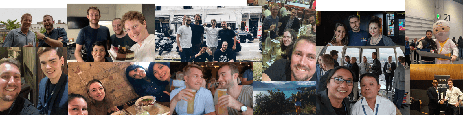 Montage of the JAM Team